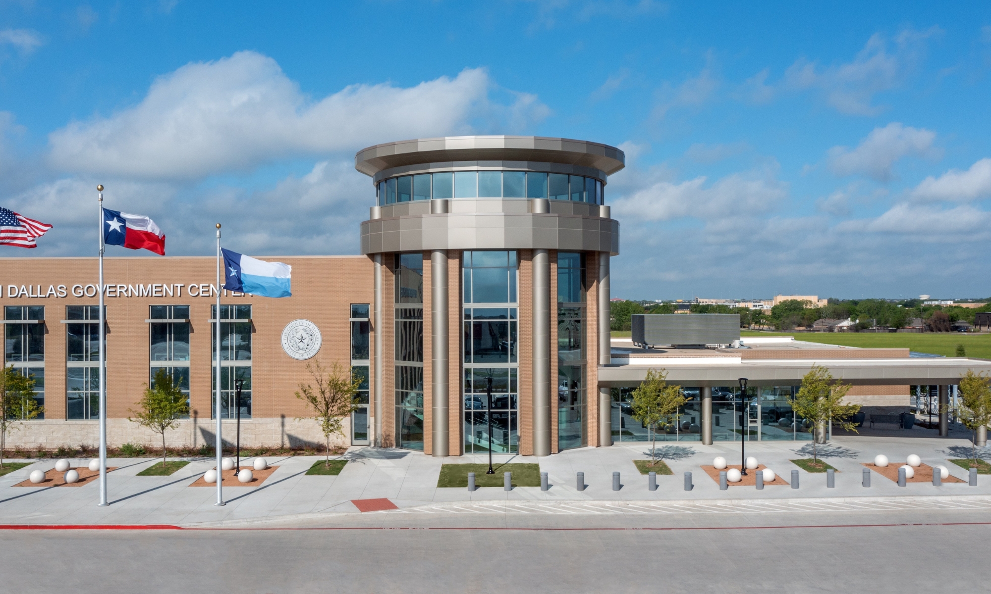 South Dallas Government Center — main entry rotunda